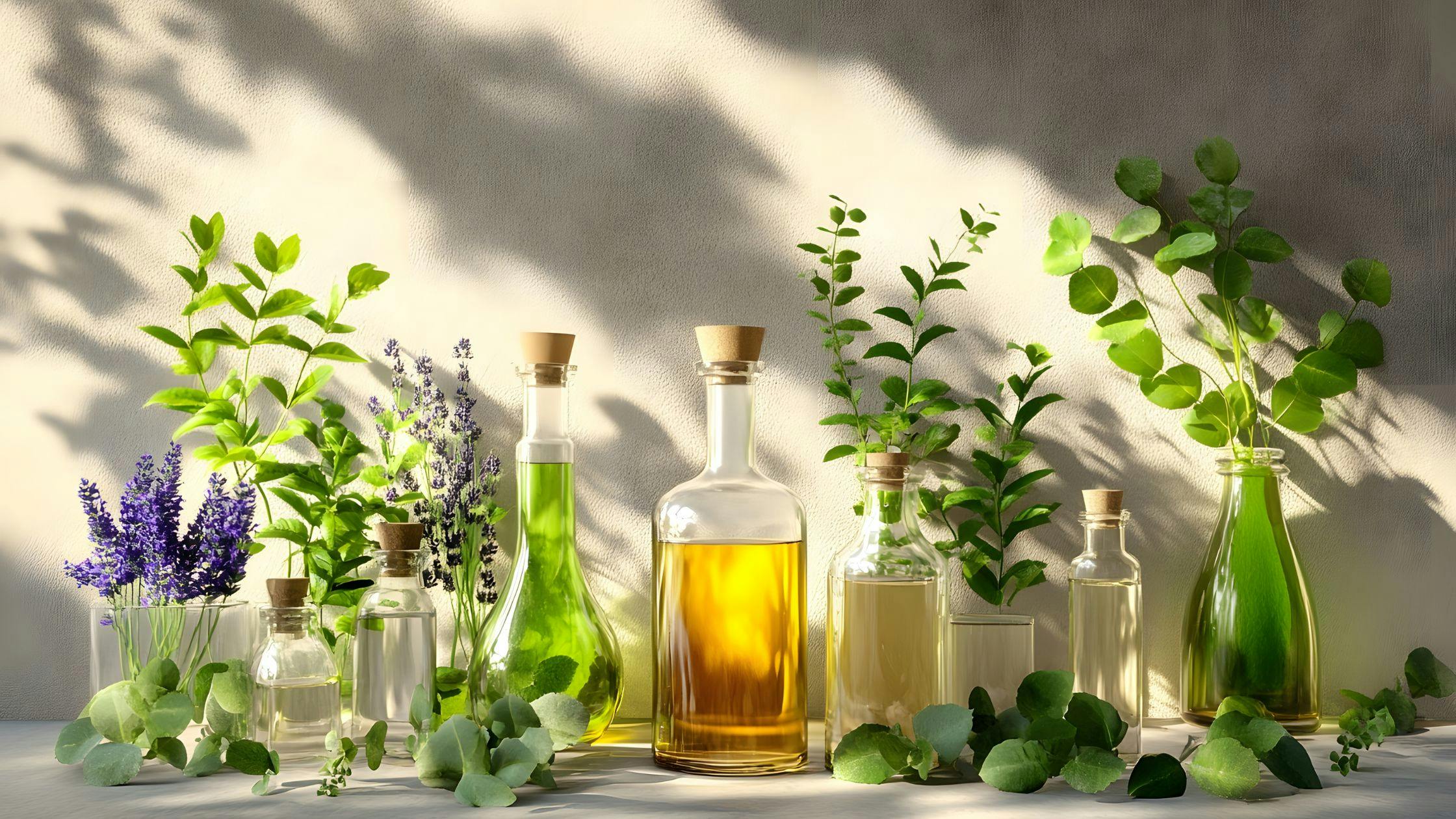 Essential Oils, Herbal Balms & Spa Products